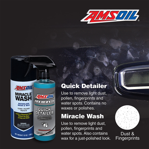 AMSOIL Miracle Wash Waterless Wash and Wax Spray - Image 2